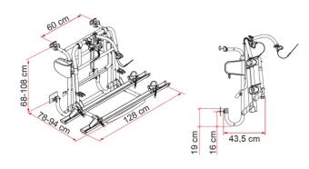 Fiamma Carry-Bike Lift 77