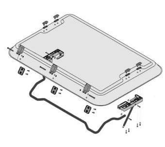 Dometic Heki 2 Glaskoepel