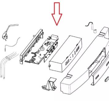 Dometic electrische module voor RM8xx1