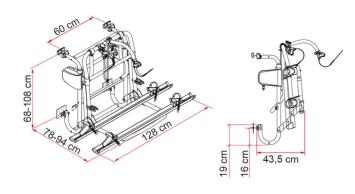 Fiamma Carry-Bike Lift 77