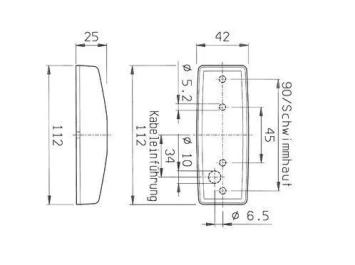 Jokon Breedtelicht PLR1007