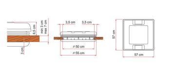 Fiamma Vent 50 Crystal