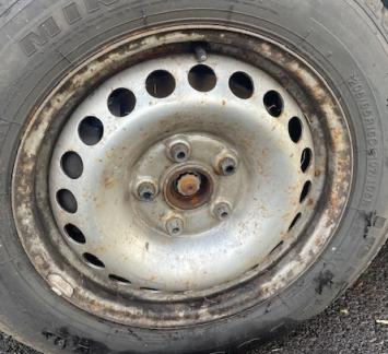 vw golf stalen velg