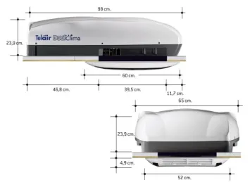 Telair DualClima 8400H Wit