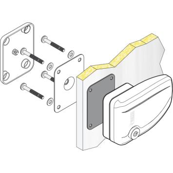 Fiamma Safe door slot WIT 1 stuks