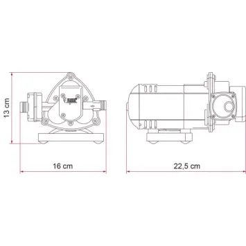 Waterpomp Aqua 8 12V-10L